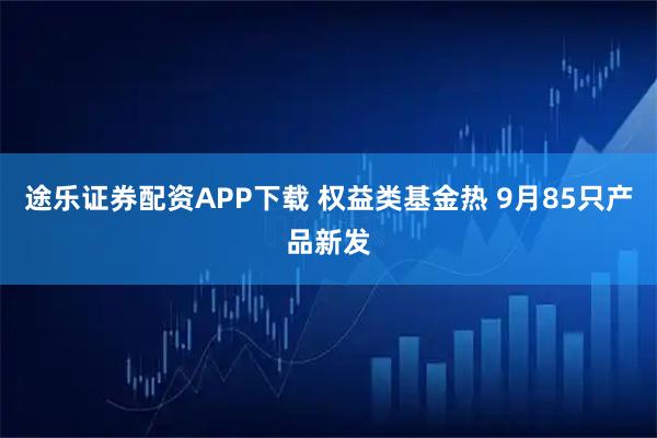 途乐证券配资APP下载 权益类基金热 9月85只产品新发